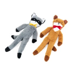 Fluffy Peltz – Squirrel And Raccoon -ZippyPaws Fun Outlet Store ZP1083 MAINSMALL 03
