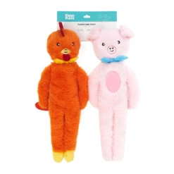 Fluffy Peltz – Pig And Chicken -ZippyPaws Fun Outlet Store ZP1085 MAINSMALL 06