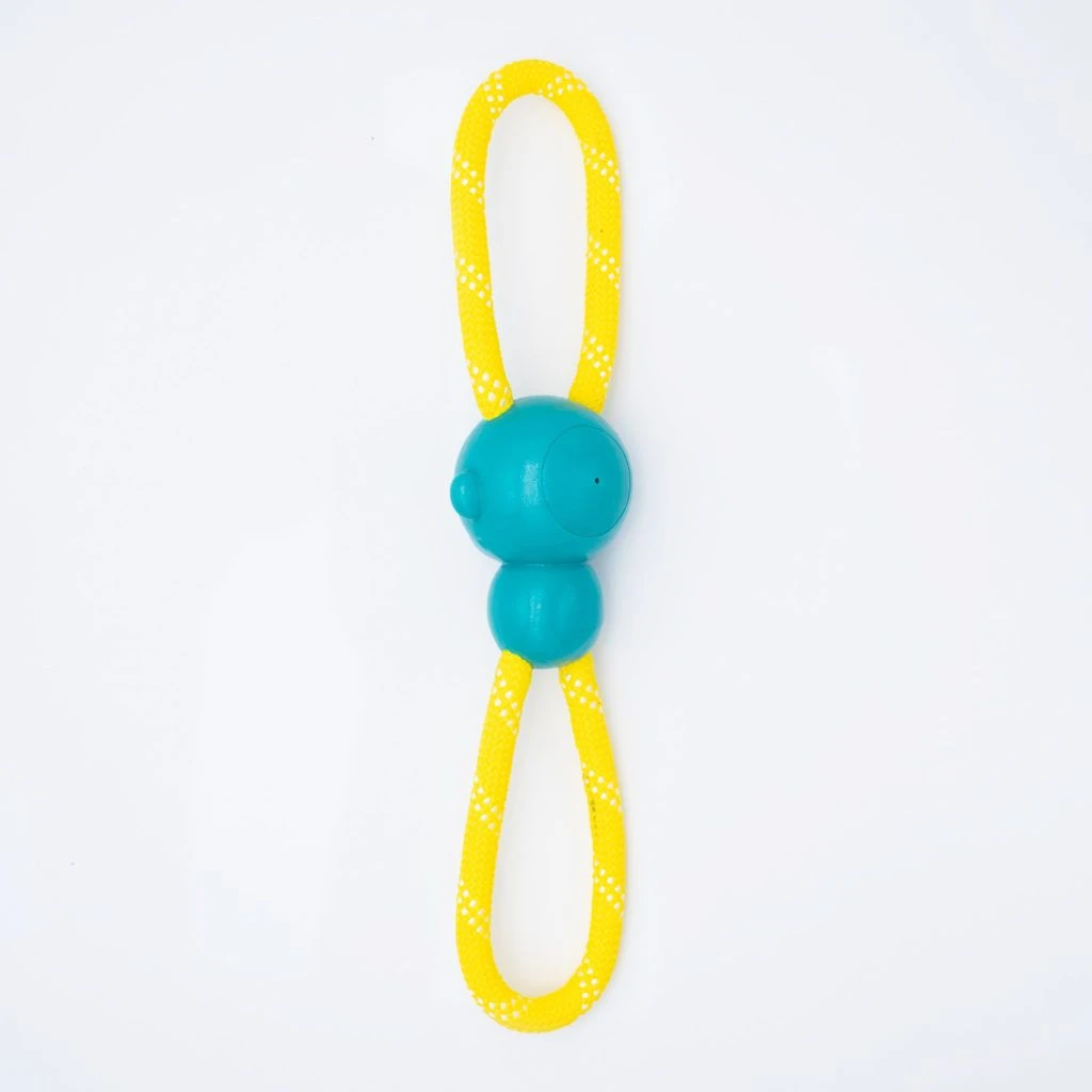 ZippyTuff Monkey RopeTugz® – Teal 4 ZippyTuff Monkey RopeTugz® – Teal - Image 4