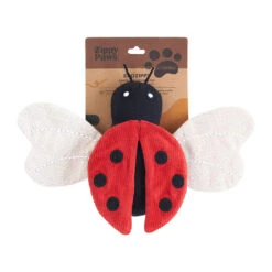EcoZippy Corduroy Critter – Ladybug -ZippyPaws Fun Outlet Store ZP1433 MAINSMALL 06