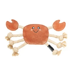 EcoZippy Suede And Rope Buddies – Crab