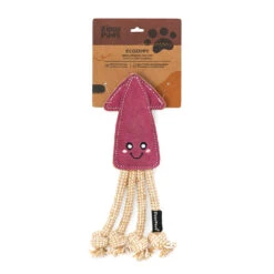 EcoZippy Suede And Rope Buddies – Squid -ZippyPaws Fun Outlet Store ZP1443 MAINSMALL 06