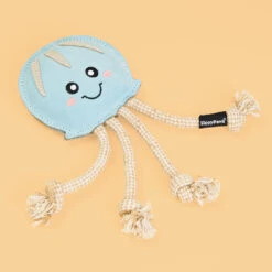 EcoZippy Suede And Rope Buddies – Octopus 13 EcoZippy Suede And Rope Buddies – Octopus -ZippyPaws Fun Outlet Store ZP1444 COLORSMALL