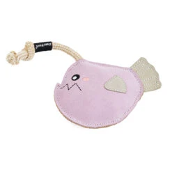 EcoZippy Suede And Rope Buddies – Angler Fish -ZippyPaws Fun Outlet Store ZP1445 MAINSMALL 03
