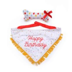 Birthday Bandana And Bone 2-Pack -ZippyPaws Fun Outlet Store ZP1600 1 1024x1024 1