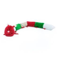 Holiday Caterpillar – Deluxe With 7 Squeakers