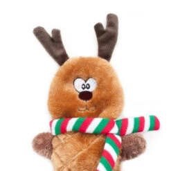 Holiday Jigglerz® – Reindeer -ZippyPaws Fun Outlet Store ZP621 2 NEW
