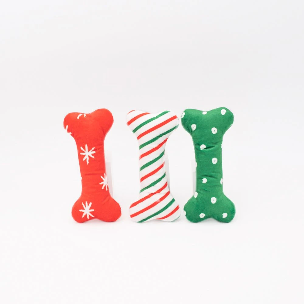 Holiday Patterned Bones – Regular 3-Pack 1 Holiday Patterned Bones – Regular 3-Pack