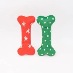 Holiday Patterned Bones – Large 2-Pack