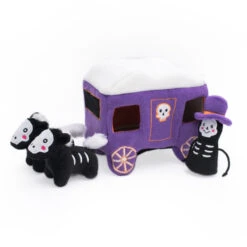 Halloween Burrow® – Haunted Carriage -ZippyPaws Fun Outlet Store ZP789 3 1 1024x1024 1