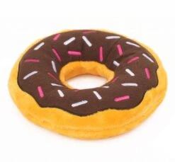 Jumbo Donutz – Chocolate -ZippyPaws Fun Outlet Store ZP863 2 e1513619366400 1024x948 1