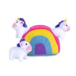 Zippy Burrow® – Unicorns In Rainbow 6 Zippy Burrow® – Unicorns In Rainbow -ZippyPaws Fun Outlet Store ZP908 1 1024x1024 1