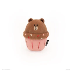 LINE FRIENDS NomNomz® Cupcake – BROWN