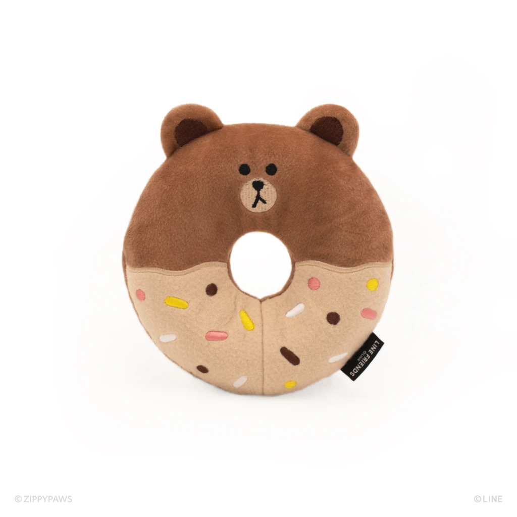 LINE FRIENDS Donutz Buddies – BROWN 1 LINE FRIENDS Donutz Buddies – BROWN