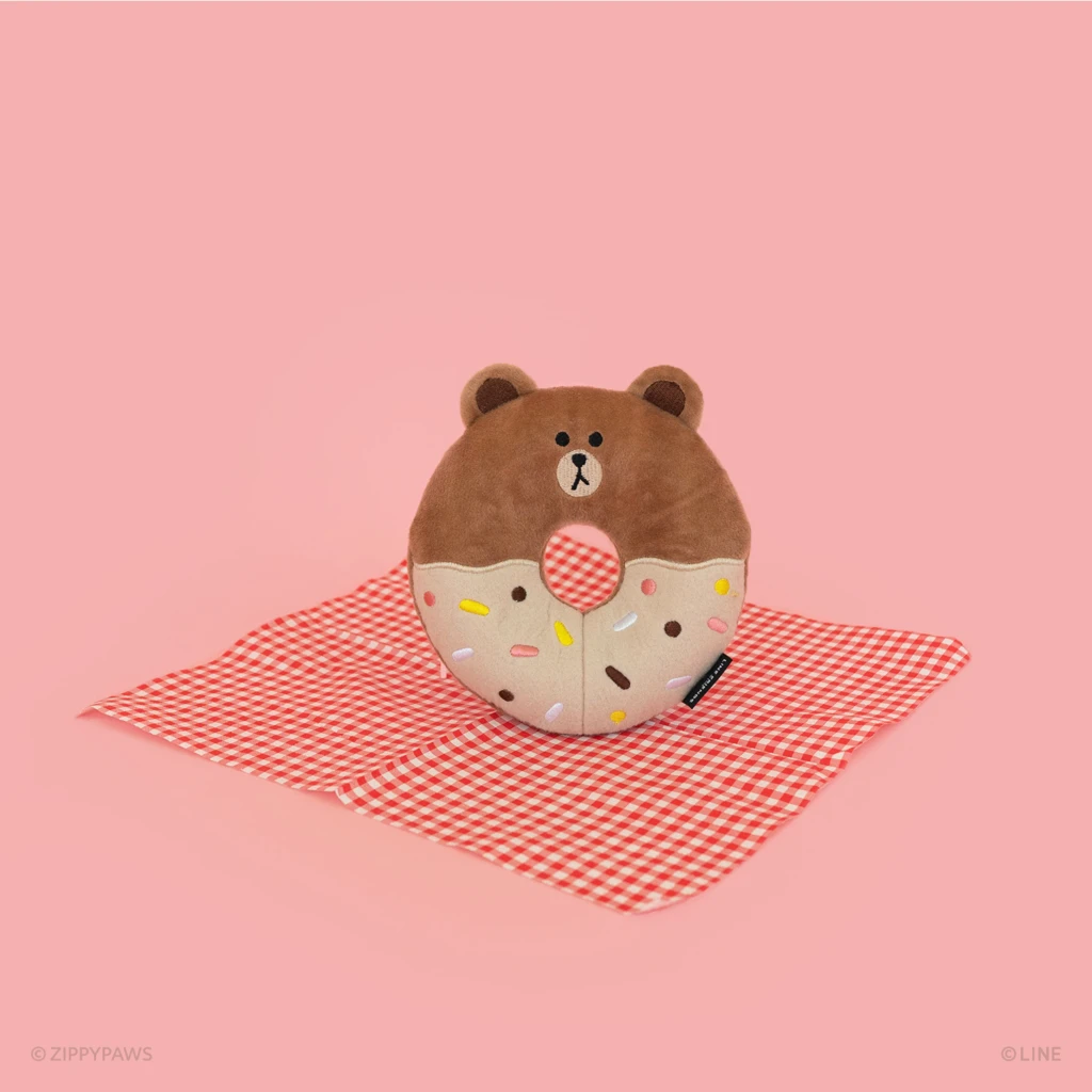 LINE FRIENDS Donutz Buddies – BROWN 3 LINE FRIENDS Donutz Buddies – BROWN - Image 3