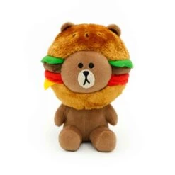 LINE FRIENDS BROWN Plush – Burger Time