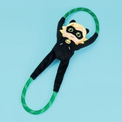Miraculous RopeTugz® – Cat Noir -ZippyPaws Fun Outlet Store ZPC1910 COLORSMALL