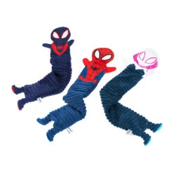 Marvel Skinny Peltz 3-Pack Spider-Man -ZippyPaws Fun Outlet Store ZPC1913 MAINSMALL 03