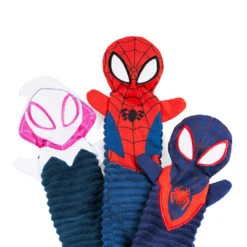 Marvel Skinny Peltz 3-Pack Spider-Man -ZippyPaws Fun Outlet Store ZPC1913 MAINSMALL 05