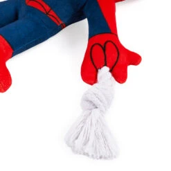 Marvel Rope Plush – Spider-Man 11 Marvel Rope Plush – Spider-Man -ZippyPaws Fun Outlet Store ZPC1915 MAINSMALL 05