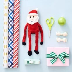 Holiday Crinkle – Santa Large -ZippyPaws Fun Outlet Store holidaylargecrinklesanta 1024x1024 1
