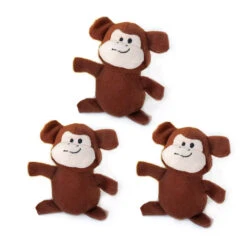 Miniz 3-Pack Monkeys