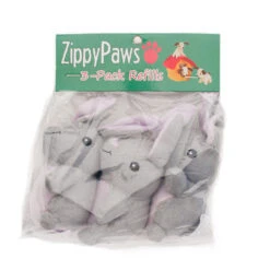 Miniz 3-Pack Bunnies -ZippyPaws Fun Outlet Store zp249 1