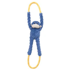 Monkey RopeTugz® – Blue -ZippyPaws Fun Outlet Store zp808 1